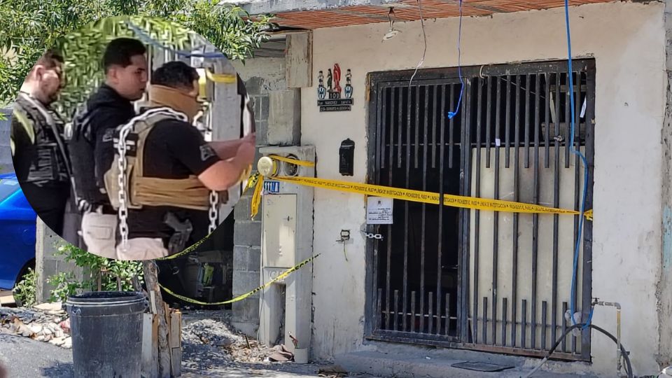 Fiscalía Antisecuestros catea casa en García