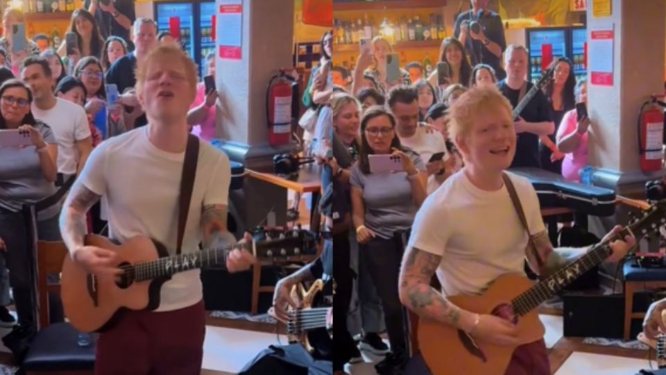 Ed Sheran, cantante.
