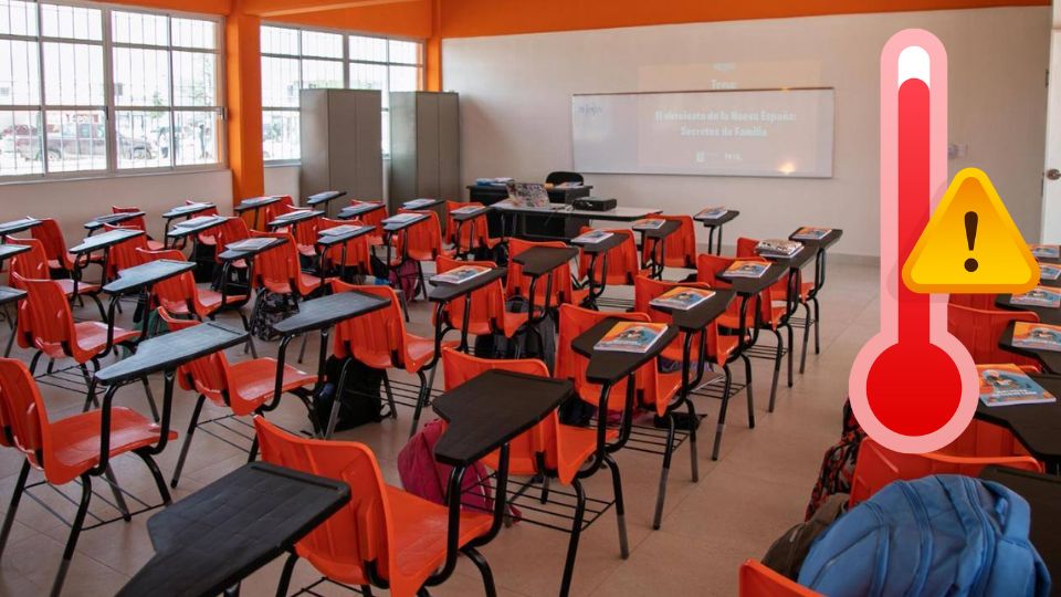 Aula escolar | Facebook / Secretaría de Educación de Nuevo León 
