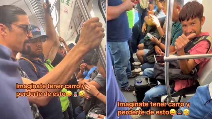 No llegues picudo: Cumbia a todo volumen desata graciosa discusión en el Metro de Monterrey
