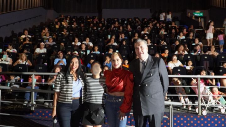 Niños de Guadalupe van por primera vez al cine
