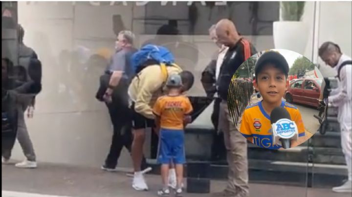 Niño burla la seguridad de Tigres y consigue autógrafo de Nahuel Guzmán
