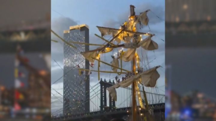 Mueren 2 tripulantes del Buque Cuauhtémoc en NY