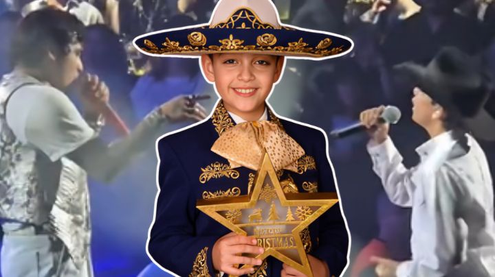 ¿Quién es Ángel de León, el niño que cumplió su sueño de cantar con Christian Nodal en Monterrey?