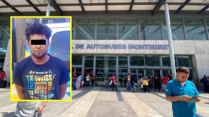 Detienen a hombre en la Central de Autobuses de Monterrey; había huido de SLP