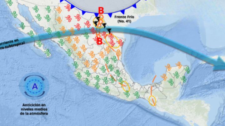 Se acerca un nuevo frente frío, ¿Cómo afectará a Nuevo León?