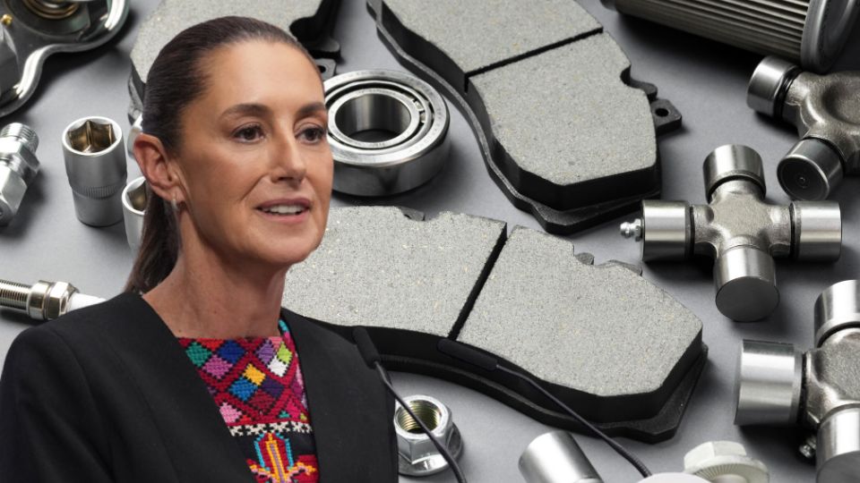 Claudia Sheinbaum celebra decisión de Estados Unidos de no imponer aranceles a autopartes mexicanas