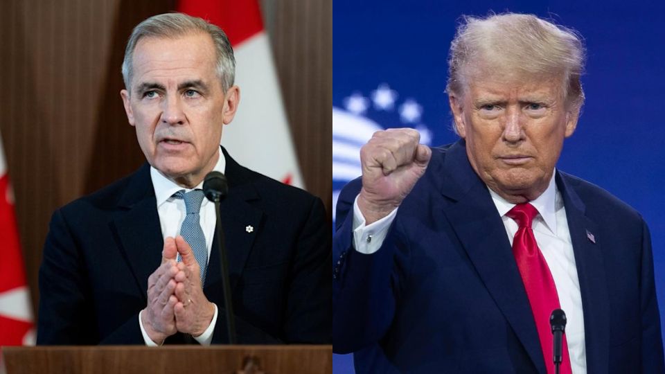 Trump y Carney se reunirán el próximo martes para negociar los aranceles.