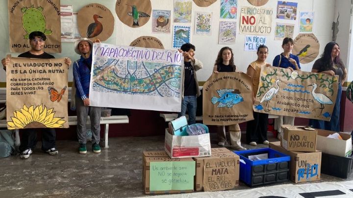 Entregan más de 5 mil firmas a Semarnat contra viaducto en Morones Prieto
