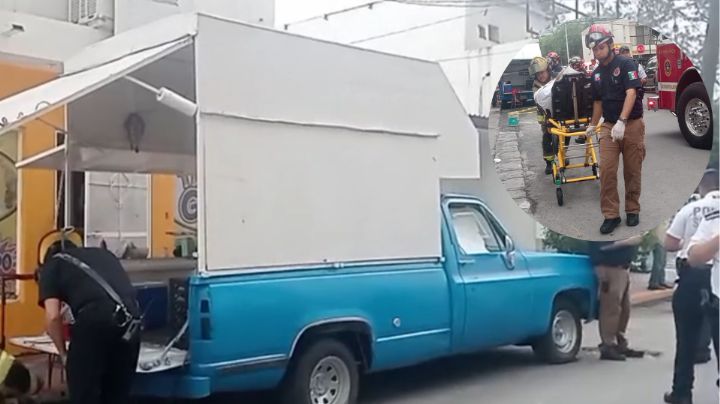 Explota tanque de gas en puesto de tacos en San Pedro; hay 3 lesionados