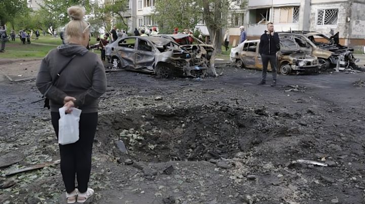 Rusia lanza ataque 'masivo' con drones a Kiev y deja al menos 8 heridos