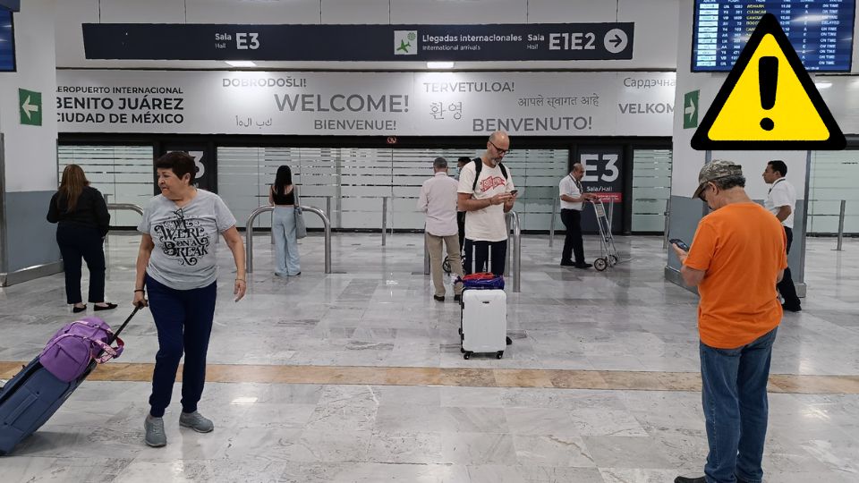 Lanzan alerta por manifestaciones en el AICM | Facebook / Aeropuerto Internacional Benito Juárez Ciudad de México - AICM 

