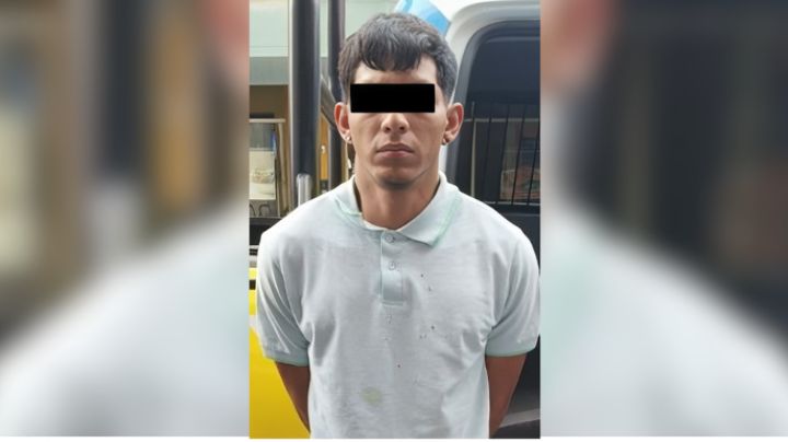 Detienen a joven ligado a 9 asaltos y con marihuana en el Centro de Monterrey