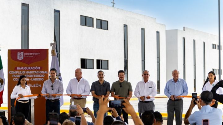 Nuevo León estrena dormitorios para empleados de la Aduana Colombia-Laredo