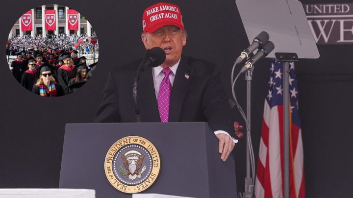 Trump insiste a Harvard facilitar los datos personales de sus estudiantes