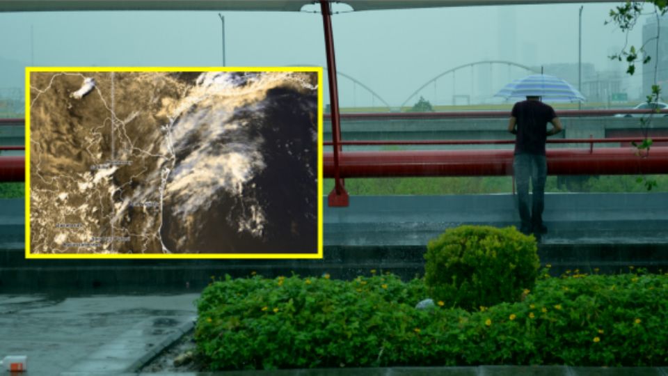 Lluvia en Monterrey.