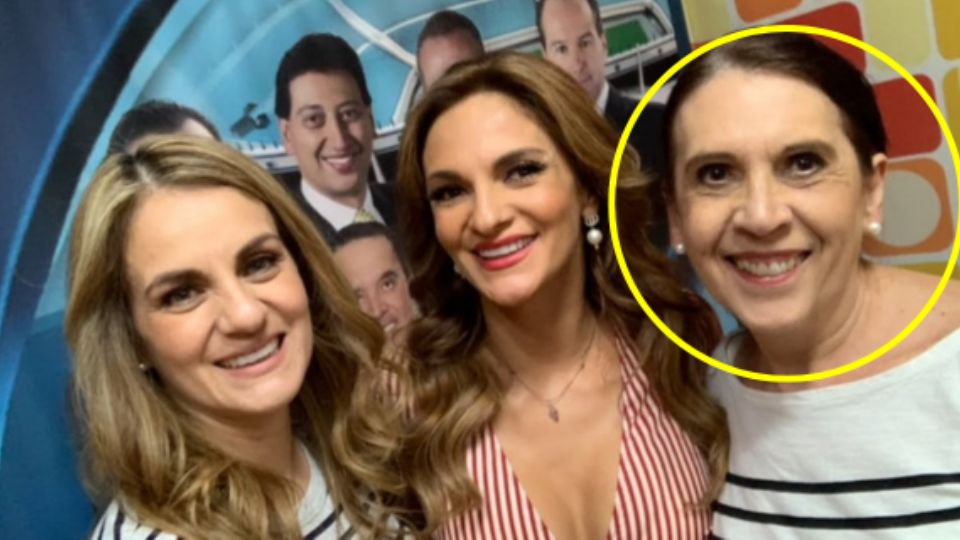 Bárbara Martínez junto a Flor Rubio y Mariana Seoane.