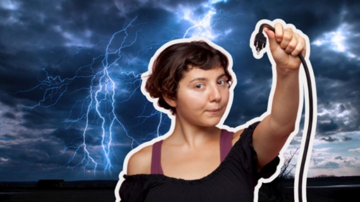 3 electrodomésticos que siempre debes desconectar en una tormenta eléctrica