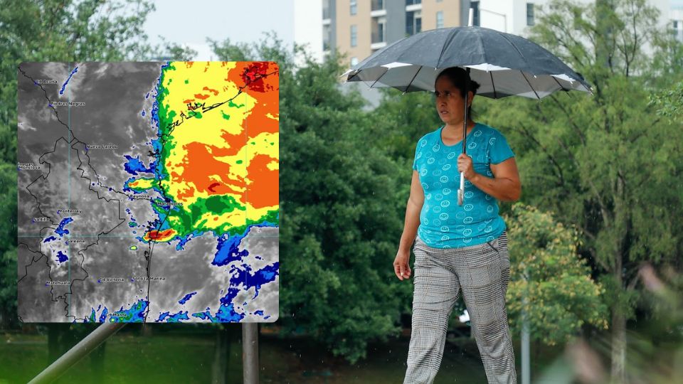Advierten por caída de lluvia y presencia de rayos en Nuevo León
