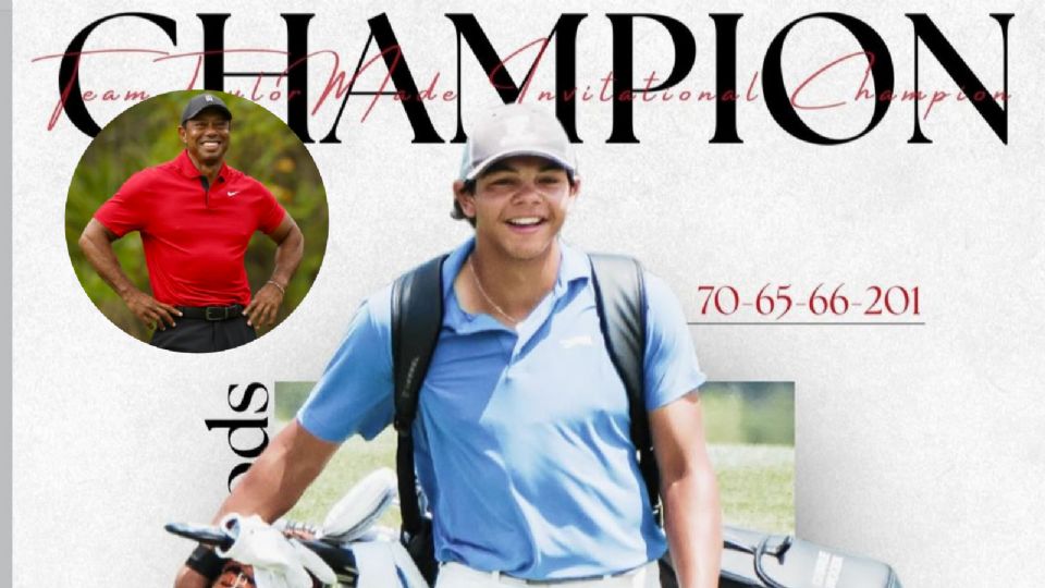 Charlie Woods, con 16 años, empieza a escribir su propia historia.