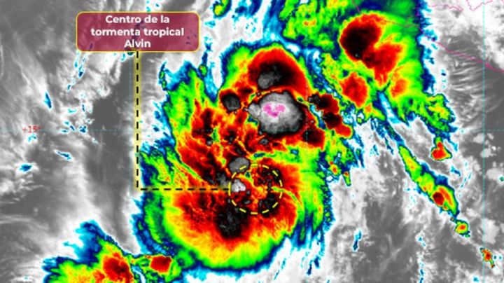 Se forma la tormenta tropical Alvin: Estos serían los estados afectados
