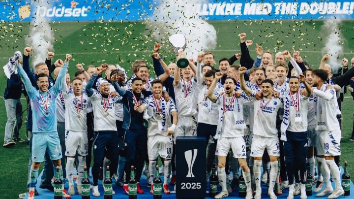 Huescas gana la Copa de Dinamarca y firma doblete con Copenhague