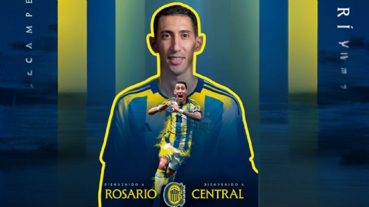 Ángel di María regresa a su primer club, el argentino Rosario Central