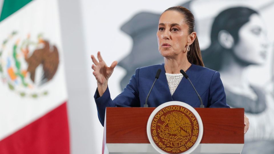Claudia Sheinbaum en conferencia de prensa |  EFE/ Isaac Esquivel
