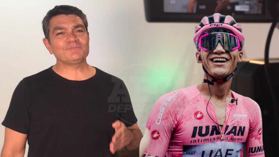 Del Toro lidera el Giro y emociona a México: Raúl Alcalá lo compara con los grandes del ciclismo.