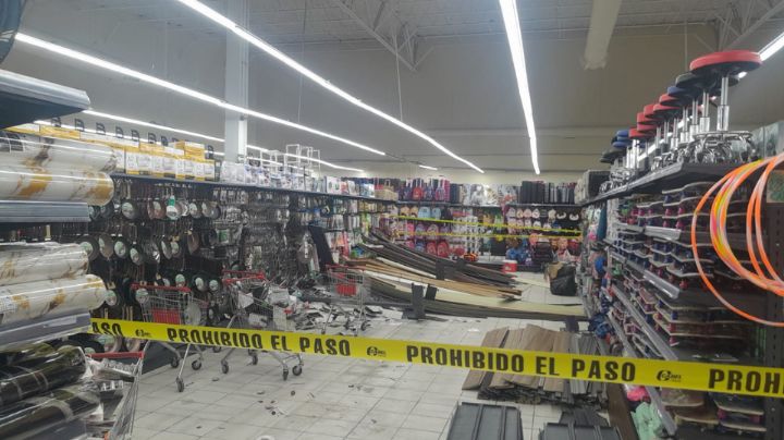 Accidente en tienda de artículos chinos deja a una familia lesionada en Juárez, NL