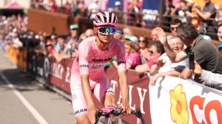 Isaac del Toro roza la gloria en el Giro de Italia: “Lo cruel del ciclismo”