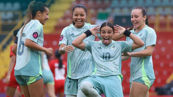 México Femenil golea a Panamá y asegura su lugar en el Mundial Sub-20
