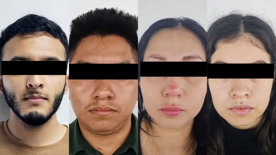 Detienen a 4 personas por presunto fraude en empresas de autos en Monterrey.