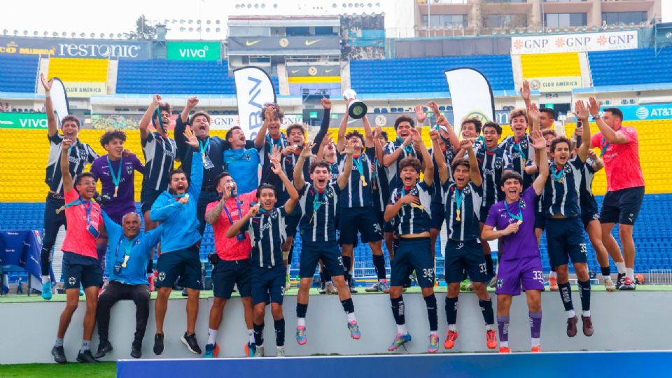 Victoria sobre América y título histórico: Monterrey brilla en la categoría juvenil.