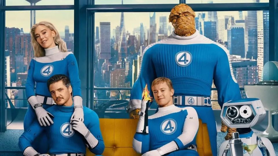 Los 4 Fantásticos brillan en la Comic Con Experience 2025 en Ciudad de México.