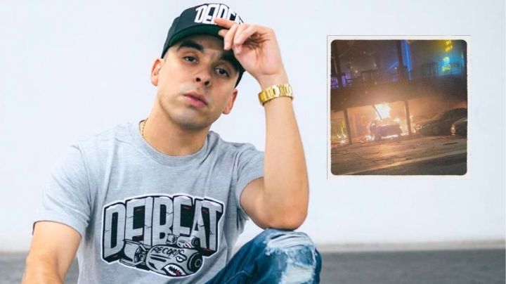 MC Davo cancela 'after' tras explosión de un auto en bar de Zacatecas