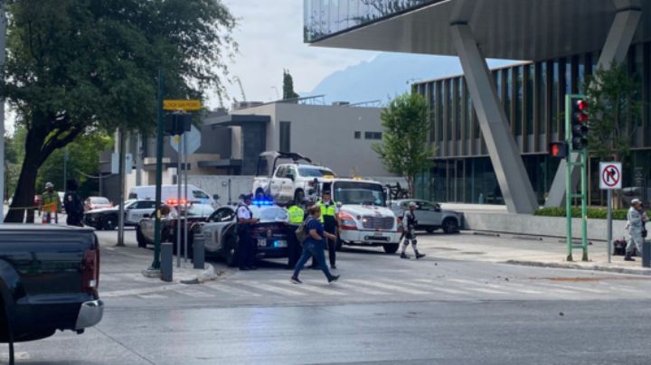 Persecución termina en choque en San Pedro; hieren a 3 oficiales de la Guardia Nacional