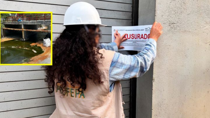 Profepa clausura Ternium planta Churubusco tras derrame químico en arroyo La Talaverna