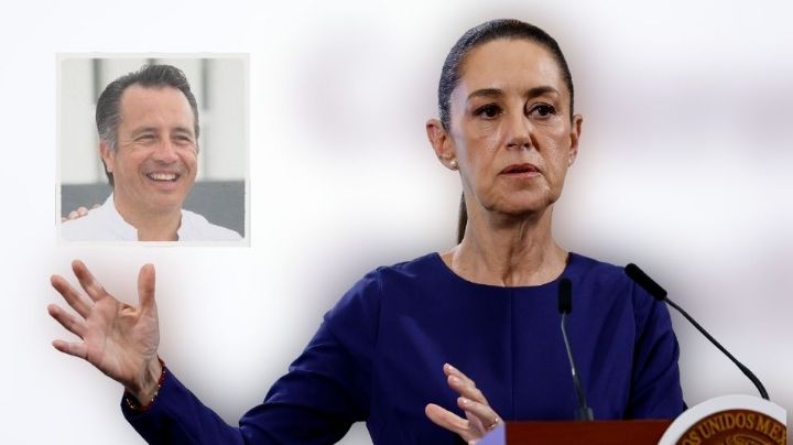 Sheinbaum respalda a Cuitláhuac García tras denuncia de Nahle por daño patrimonial