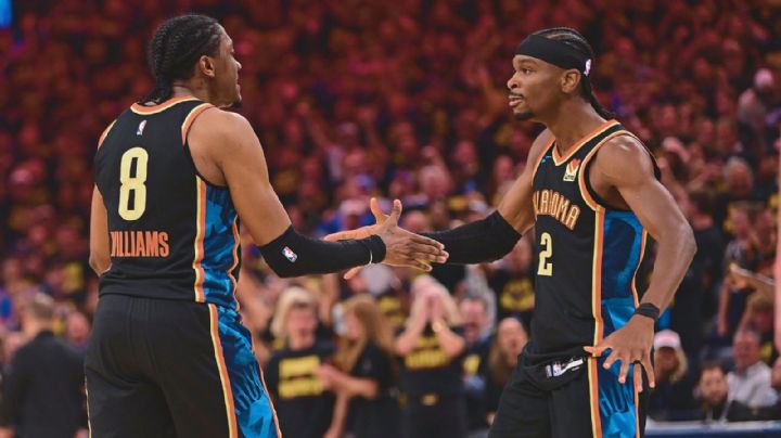 NBA: Paliza de Thunder a Denver Nuggets para empatar las Semis del Oeste