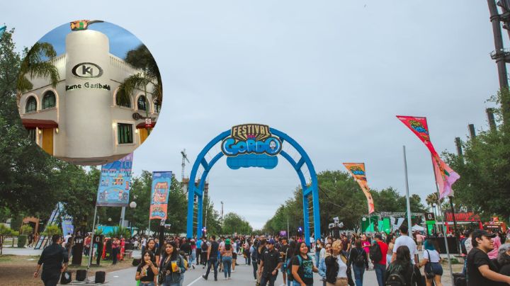 Karne Garibaldi llega a Monterrey para participar en el Festival del Gordo