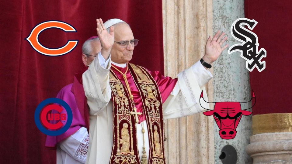 El Papa León XIV nació en Chicago, Illinois, ciudad que cuenta con una variedad considerable de equipos en las mejores ligas deportivas de Estados Unidos
