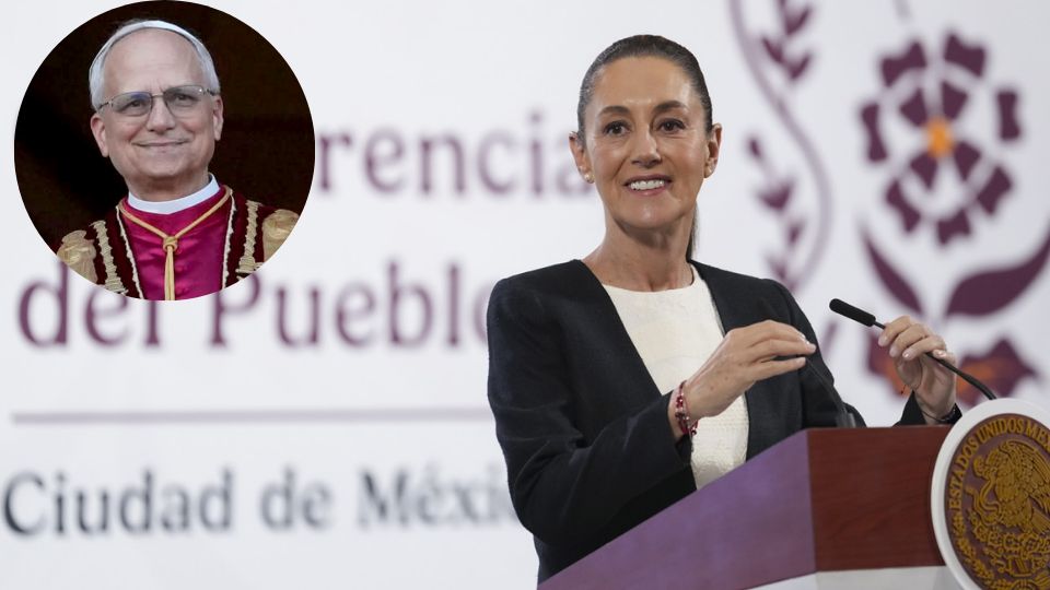 Claudia Sheinbaum extiende invitación a Papa León XIV para primera visita a México