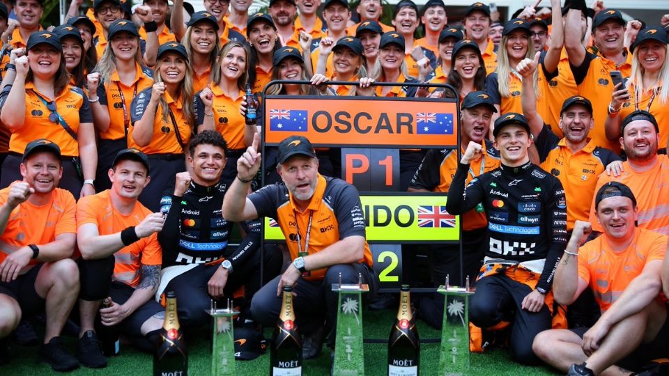 El piloto australiano lidera McLaren con cuatro victorias y pone presión en la cima