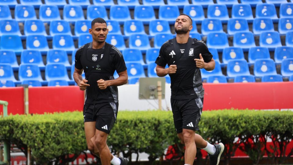 Joaquim Pereira y Rafael Carioca trabajaron por separado este viernes en el Estadio Universitario, manteniéndose en duda para el partido del domingo contra Necaxa