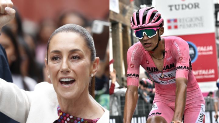 'Tiene muchos años por delante'; Sheinbaum felicita al ciclista Isaac del Toro