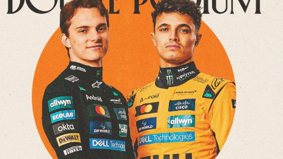 Oscar Piastri celebra su triunfo en el GP de España 2025, liderando el doblete de McLaren.