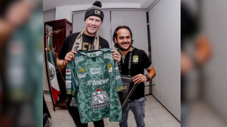 Jesús Martínez Murguía y Will Ferrell en una foto que reavivó la rivalidad tras la derrota del América