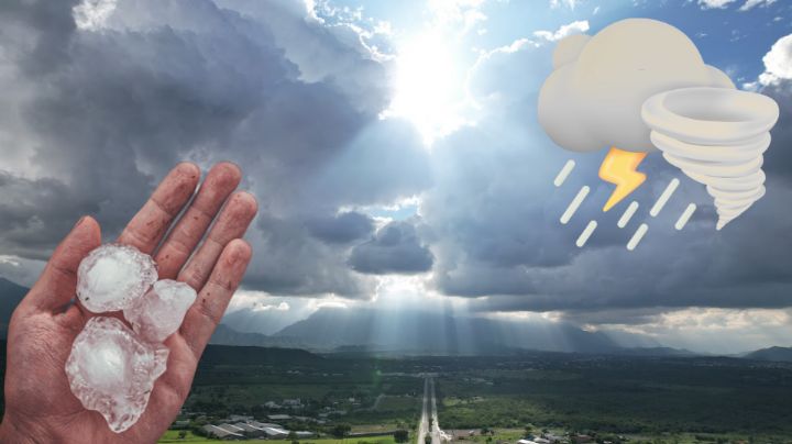 Frente frío traerá lluvia, granizo y posibles torbellinos a NL: ¿A partir de cuándo?