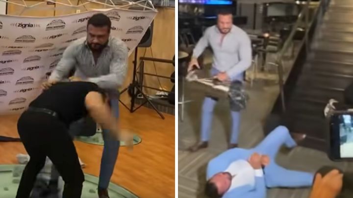 Alberto del Río da paliza a Hijo del Vikingo y Latin Lover en la Arena Monterrey